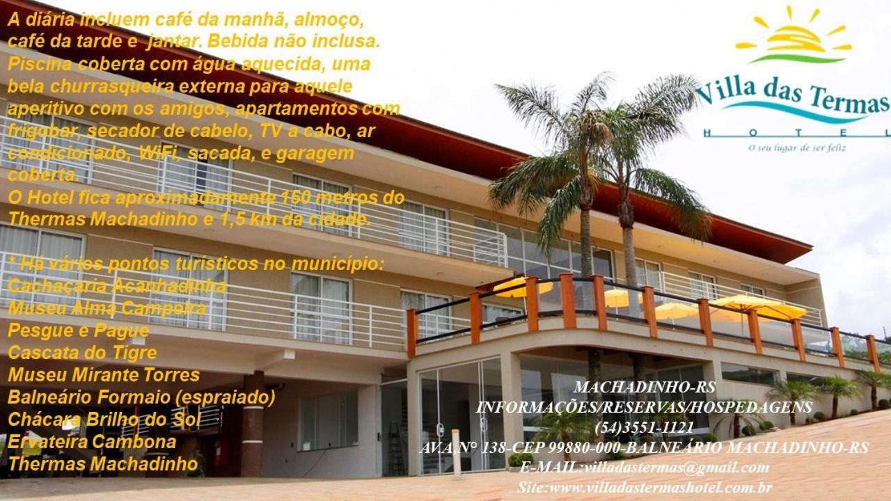 Hotel Villa das Termas Machadinho Exterior foto